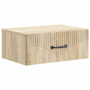 Mobiletto da notte a muro Rovere Sonoma 49 x 34,5 x 20 cm 898959