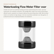 Sistema di raffreddamento per computer - Flusso di liquido - Filtro per sistema di raffreddamento - Schermo fine con imboccatura - Nero - G1/4 cavo interno - Alluminio e rame - Dimensioni 100x100x25 mm - Modello compatibile con G 1/4