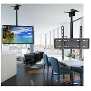 Trade Shop - Supporto Soffitto Per Tv Staffa Braccio Regolabile Da 26 A 60 Pollici Max 55 Kg -