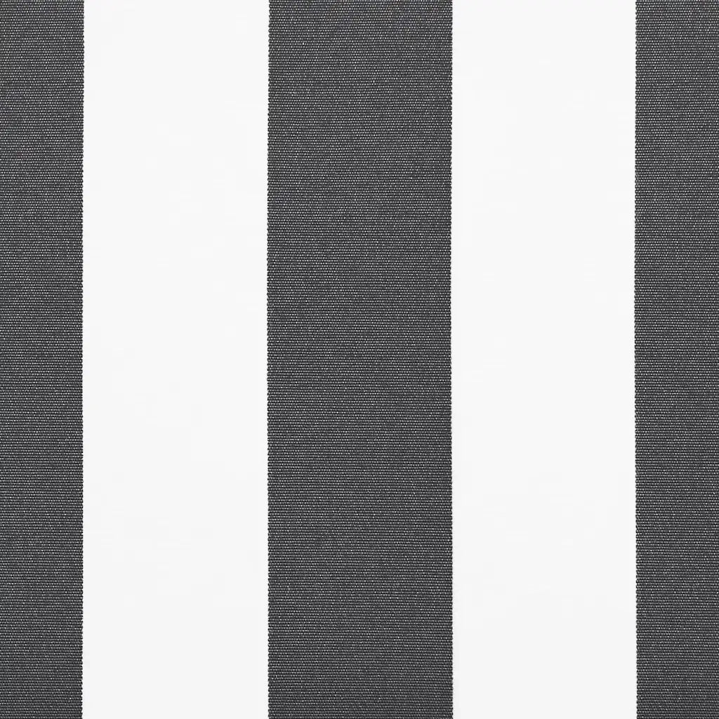 Tenda da Sole Retrattile Manuale Antracite e Bianco 300x250 cm 3216038