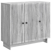 Credenza Grigio Sonoma 89 x 34,5 x 80 cm Legno ingegnerizzato