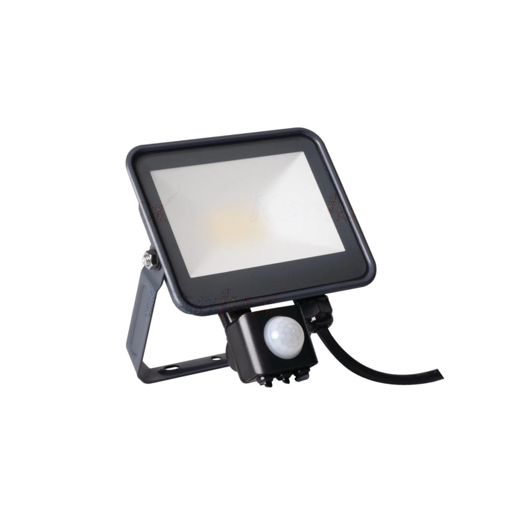 Faro LED esterno Kanlux iQ 20W 4000K IP44 con sensore