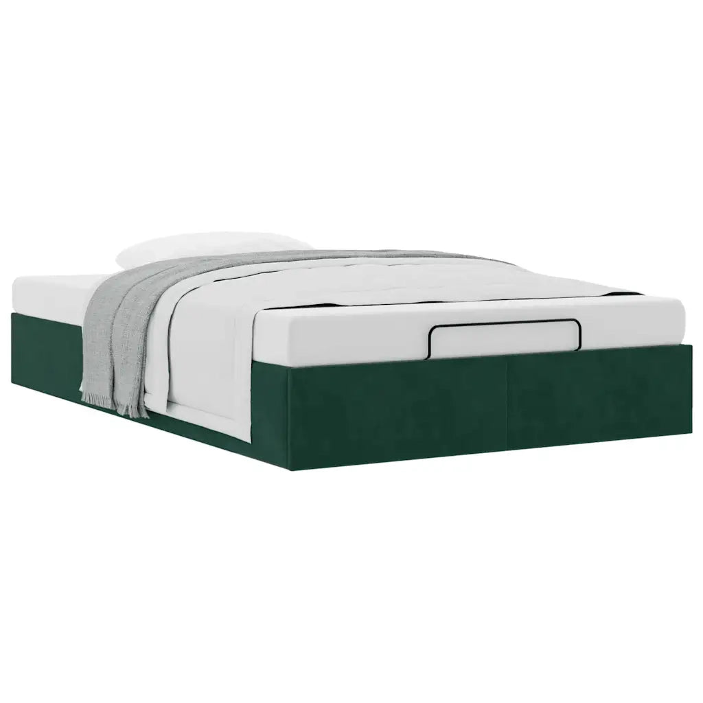 Struttura Letto Pouf Senza Materasso 120x190 cm Velluto