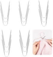 15 Stuks Rondbreinaalden in Acciaio Inossidabile per Calze e Cappelli