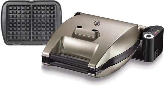 Grill per Panini Croque Monsieur - Apparecchio per la Griglia - Grill - Macchina per Tostare - Grill per Tostapane