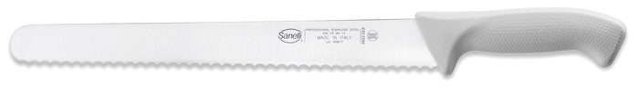 Coltello per il Pane Lama 32 cm Manico Antiscivolo Sanelli Skin Bianco