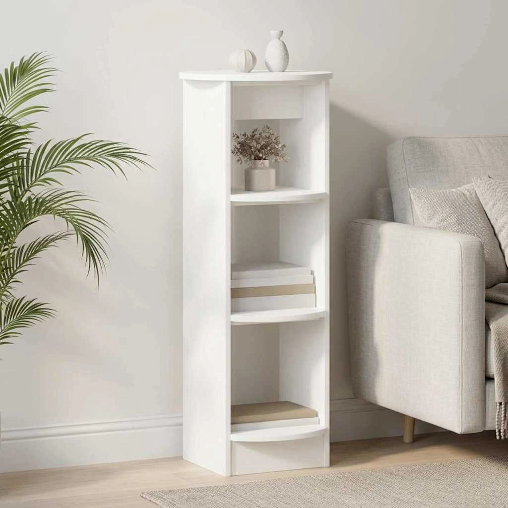 Mobile laterale Bianco 40 x 40 x 100 cm Legno ingegnerizzato 899843