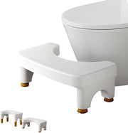 Toiletkruk per adulti, con 4 gradini alti da 15-21 cm, piedi antiscivolo, angolo confortevole, adatto per adulti e bambini