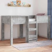 Letto a Castello per Bambini Grigio cemento 100 x 200 cm 3410502