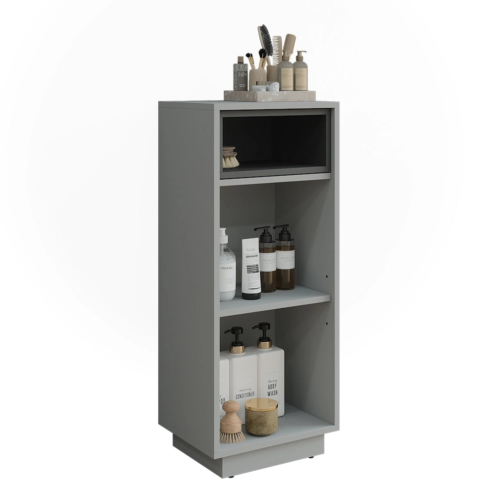 Vicco Mobiletto midi Grigio/antracite 38 x 93 cm con 3 scomparti