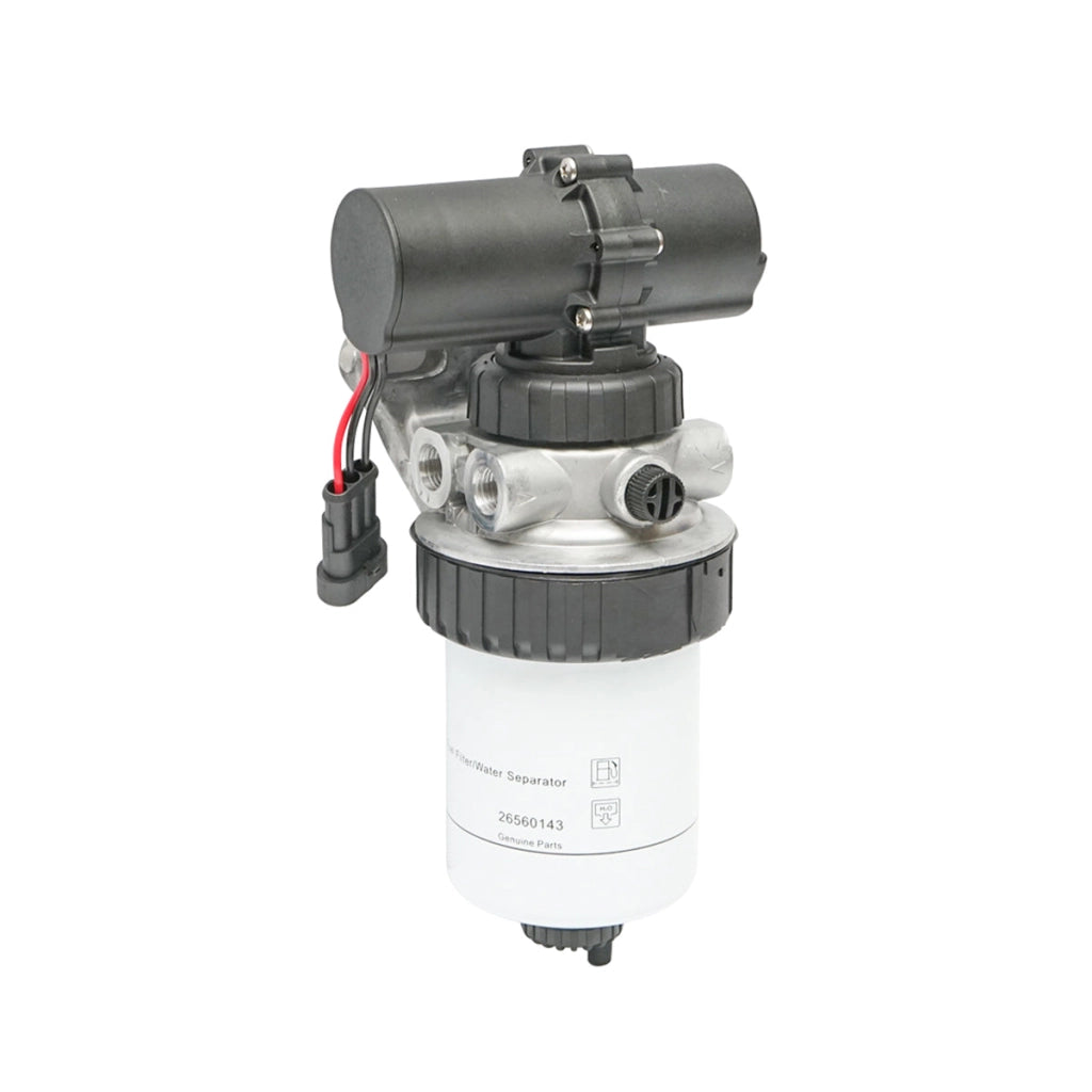 Pompa alimentazione elettrica con filtro per Massey Ferguson, New Holland, Case IH, codice OEM 84288071, 162000080881, 47111572, 836866309, 836867597, 836867831, 836879200, 836879202, 837073628