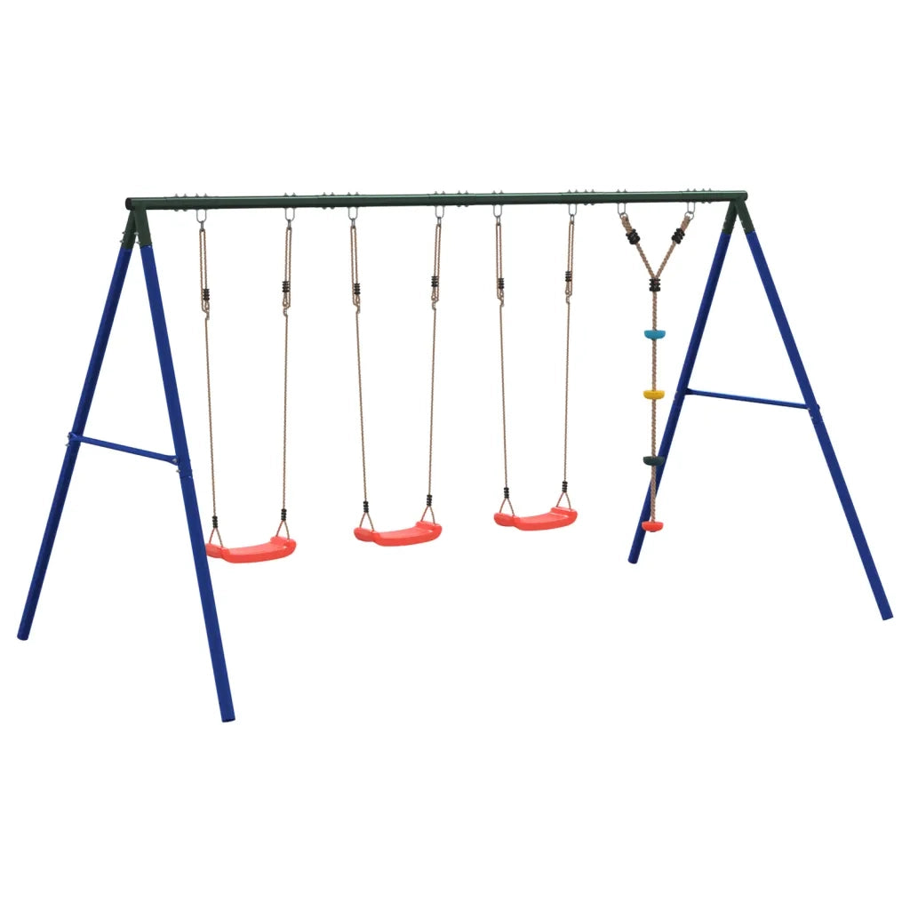Set Gioco da Esterno con Altalene e Altalena a Disco CFW4407978