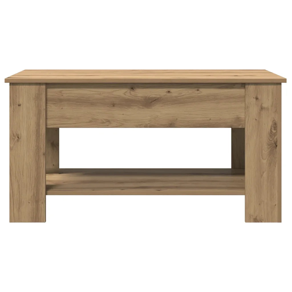 vidaXL Tavolino Salotto Rovere Artigianale 101x49x52 cm in Truciolato