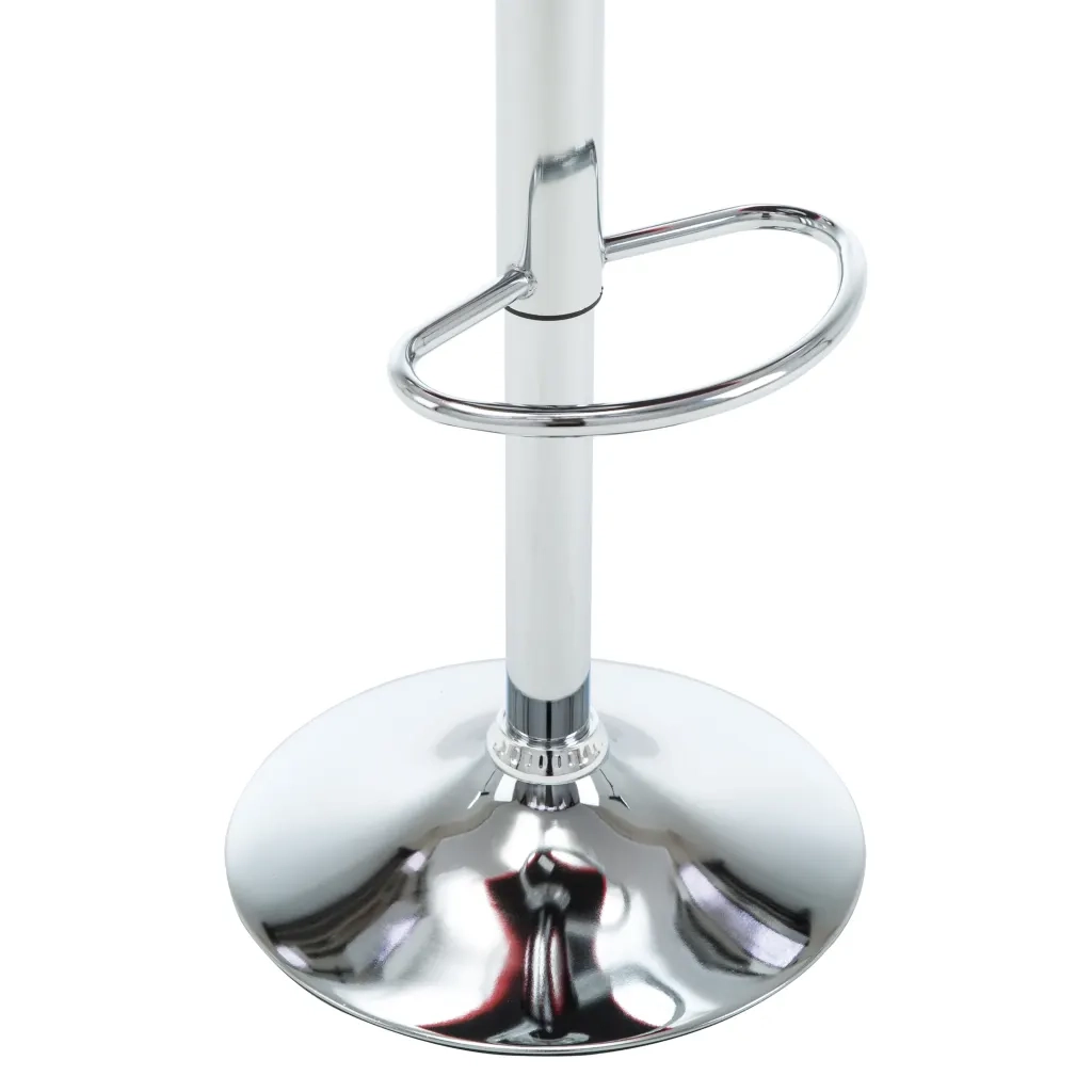 Sgabelli da Bar 2 pz Grigi in Similpelle  cod mxl 55824