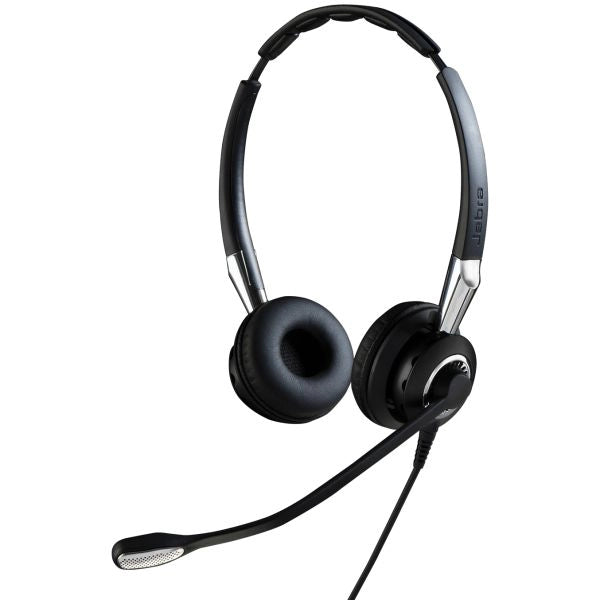 Jabra 2489-825-209 cuffia e auricolare cablato a padiglione ufficio bluetooth nero, argento