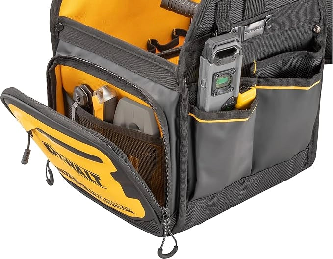 Borsa aperta DeWalt per elettricisti con impugnatura e 34 tasche DWST60105-1