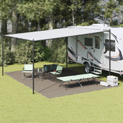 Copertura per Tenda Grigio Chiaro Poliestere 400 x 600 cm