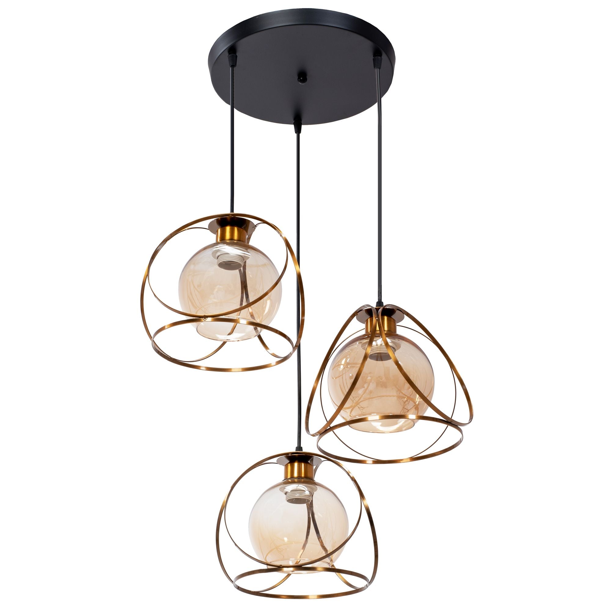 Lampada APP1137-3C Black Gold