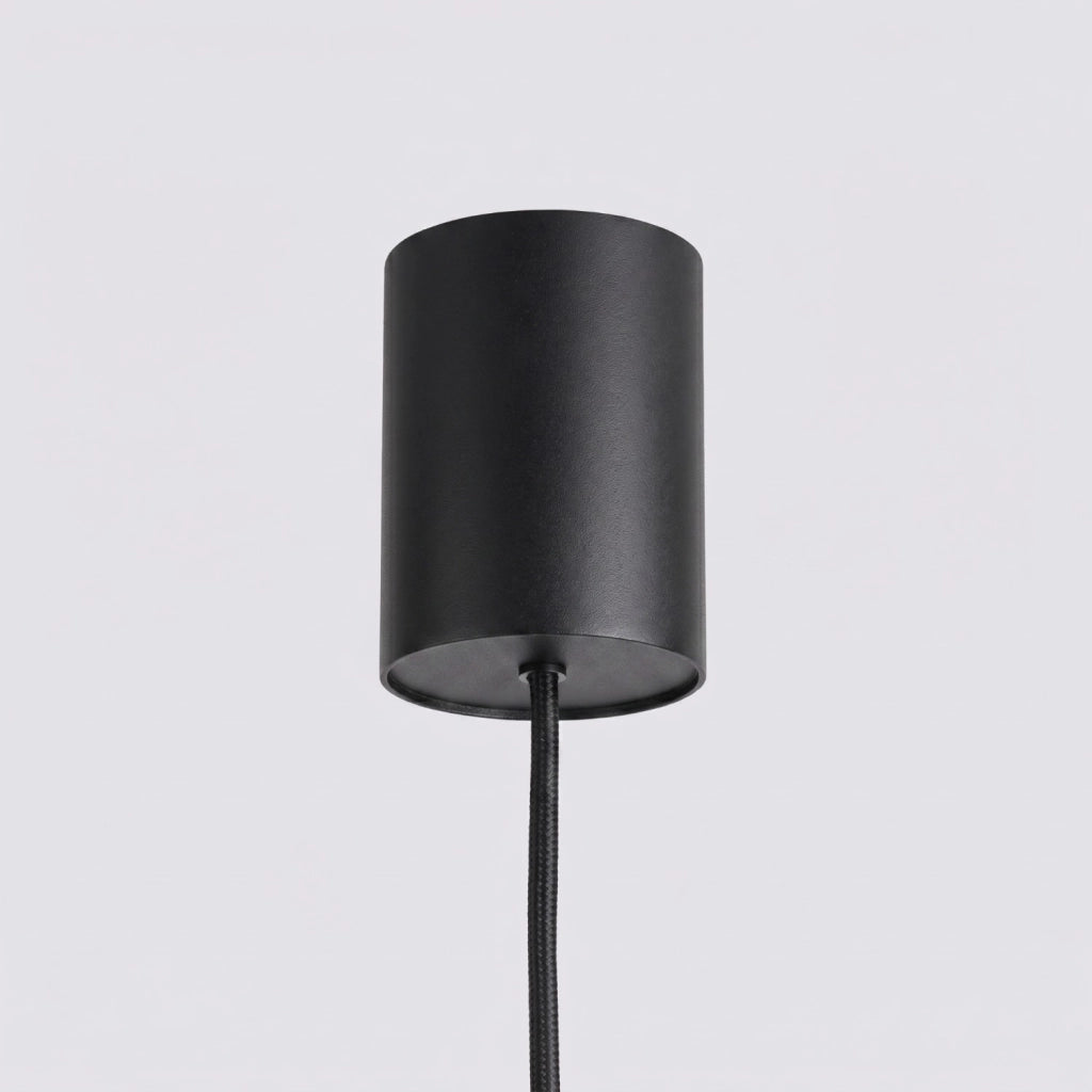 Lampadario AURA 4 nero Gx53