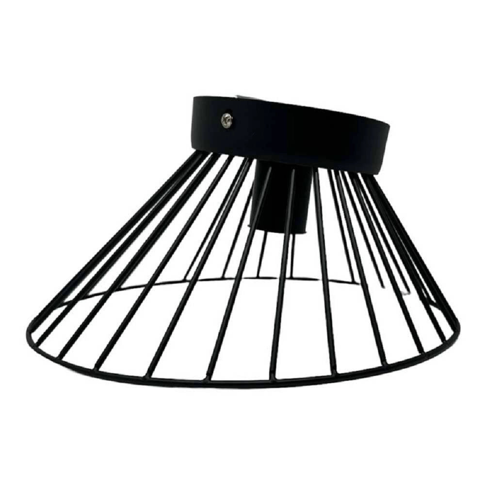 Trade Shop - Plafoniera Paralume Metallo Lampadario Lampada E27 Decorativa Contemporanea C70 -