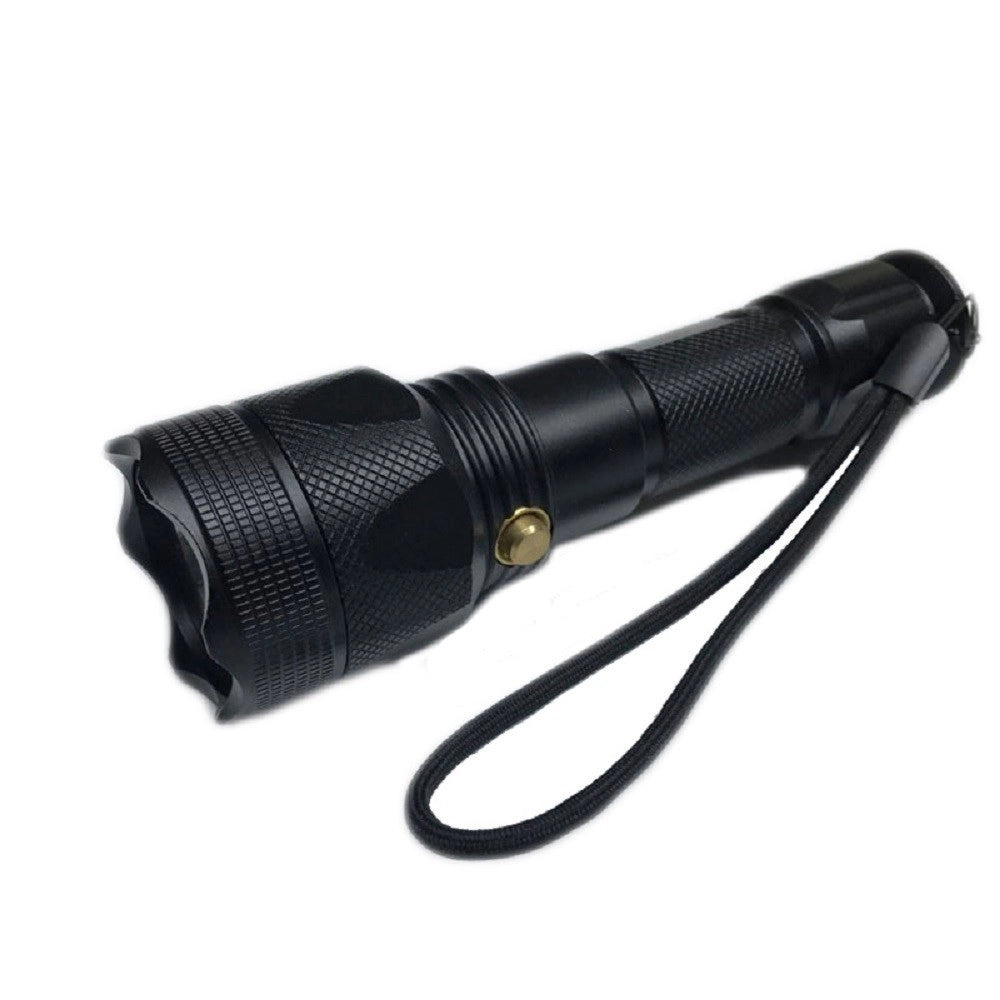 Trade Shop - Torcia Subacquea A Led Ricaricabile In Alluminio Con Batteria Da 8800 Mah -