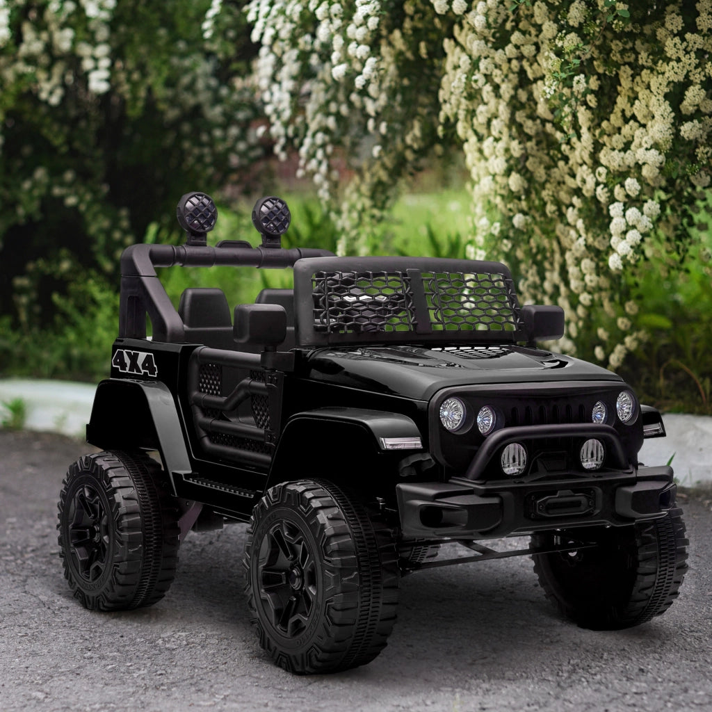 Auto elettrica per bambini 12V con telecomando ¨C zephmum ¨C nero