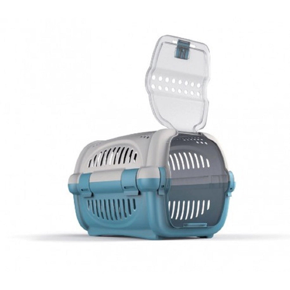 Trade Shop - Trasportino In Plastica Modello Rhino Per Cani E Gatti Da Viaggio 51x34,5x33 Cm -