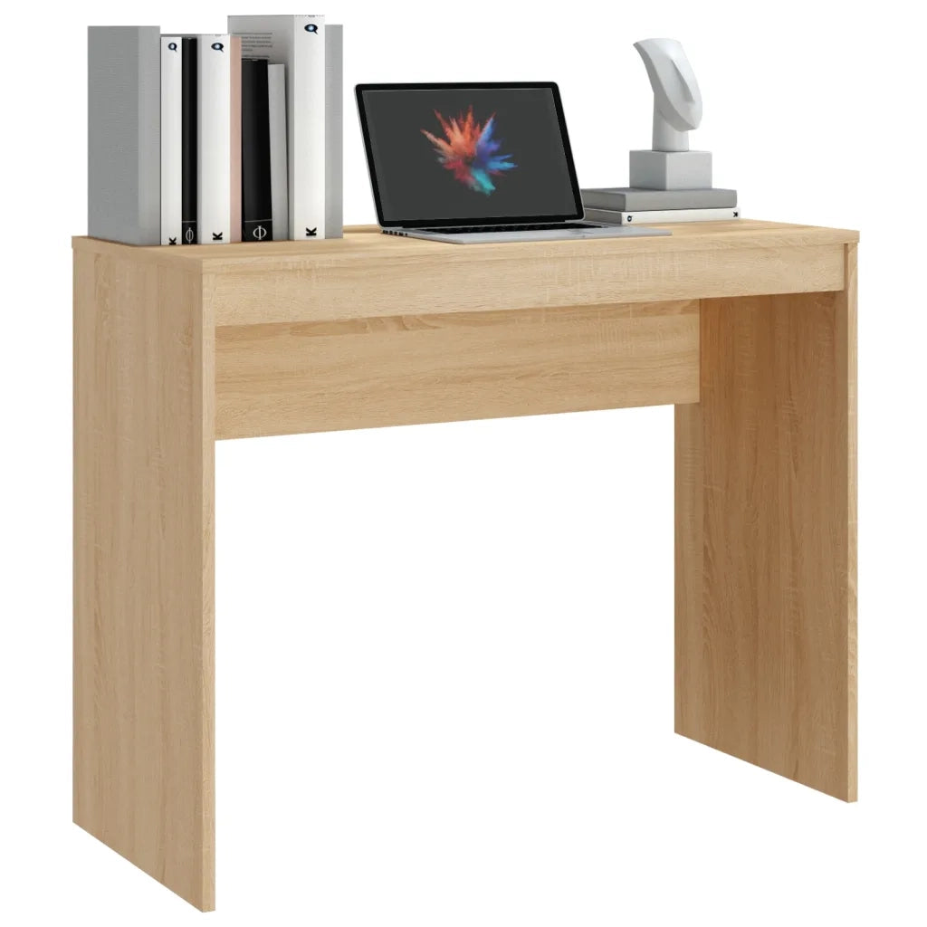 Scrivania Rovere Sonoma 90x40x72 cm in Legno Multistrato 800381