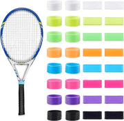 Ringen per racchetta da tennis e pickleball in silicone, 7 colori, 32 pezzi, diametro 27 cm/37 cm