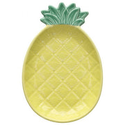 Piatto Ananas 18,5x12,5x2,5h cm Pachy Stoneware Giallo