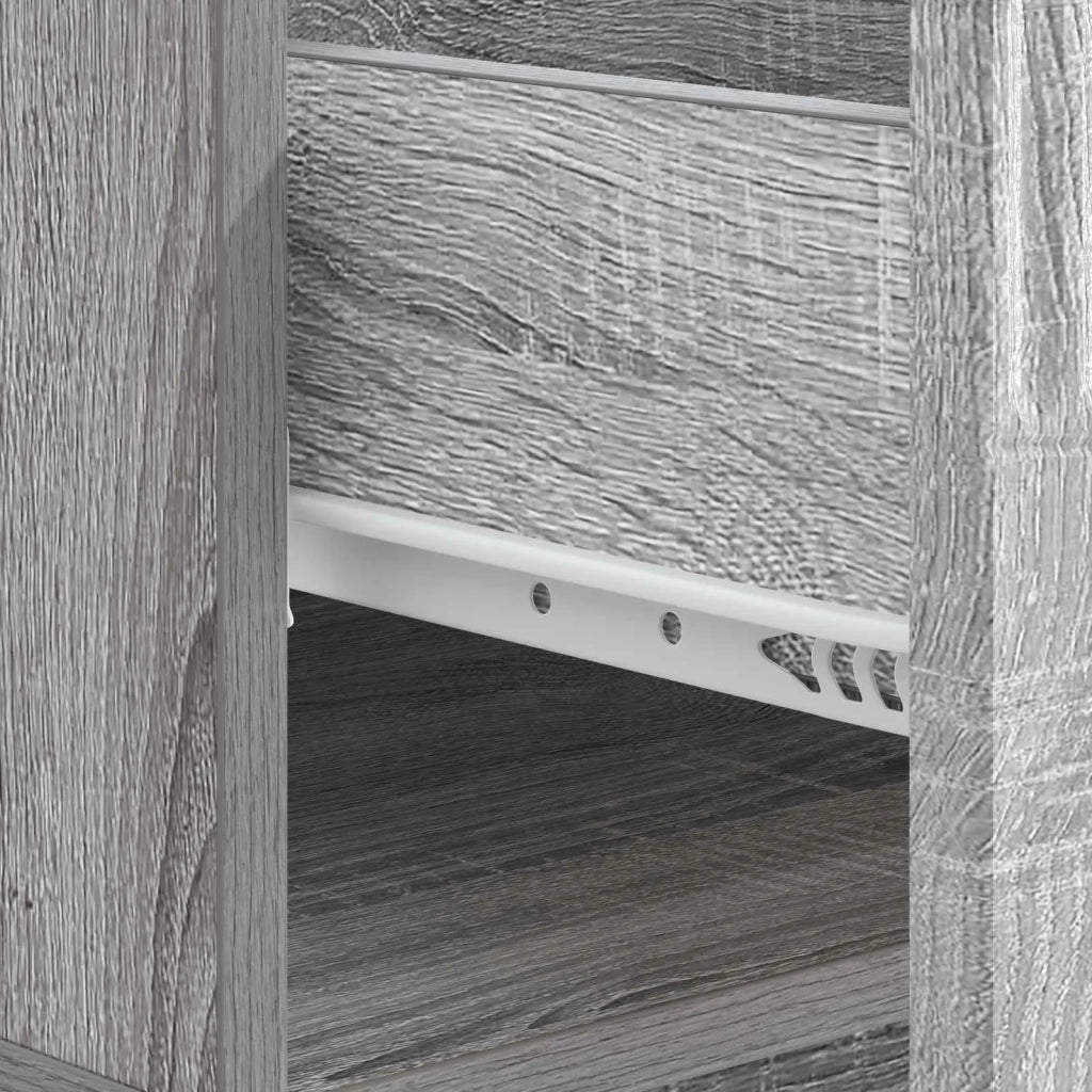 Tavolino da salotto con cassetto Grigio Sonoma 49 x 50 x 37 cm 895431