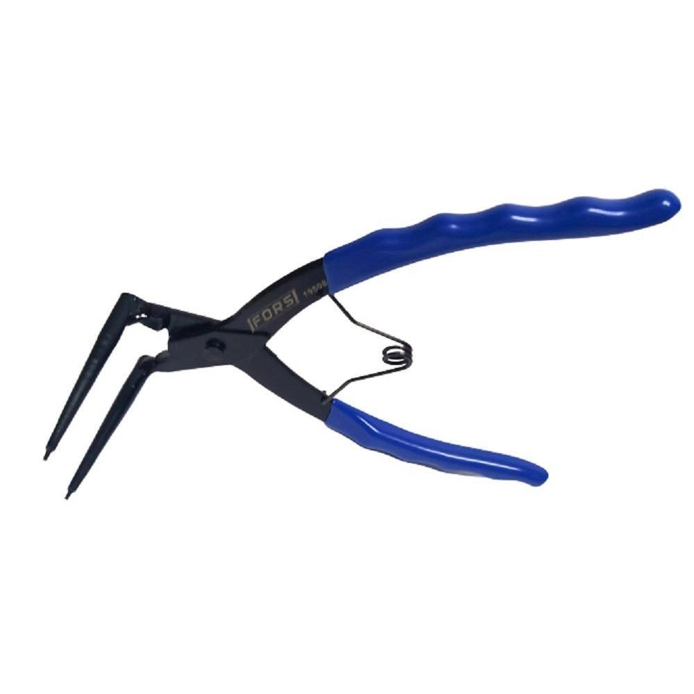 Trade Shop - Pinze Per Anelli Di Sicurezza A Punte Piegate Pinza Seeger 90° Gradi 19508 -