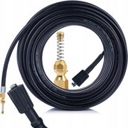 Tubo Alta Pressione 30M – Ugello a Molla in Ottone | Compatibile con Idropulitrice Kärcher K1–K7 | 155bar, 60°C