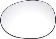 Specchio retrovisore sostitutivo per Peugeot 107 - Bianco - Convesso - Idoneo per specchi retrovisori elettrici - 2005-2014