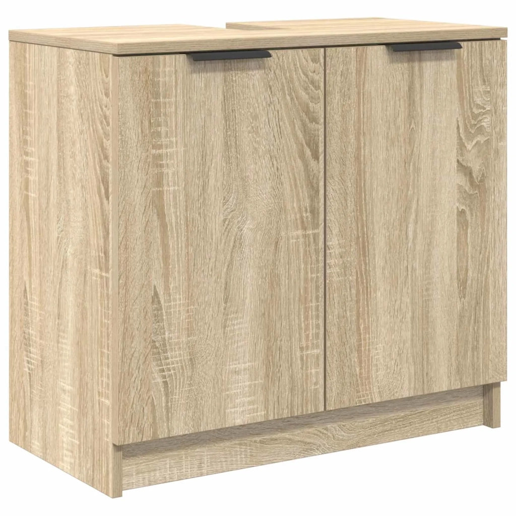 Mobile da Bagno con porta Rovere Sonoma 64,5 x 33,5 x 59 cm
