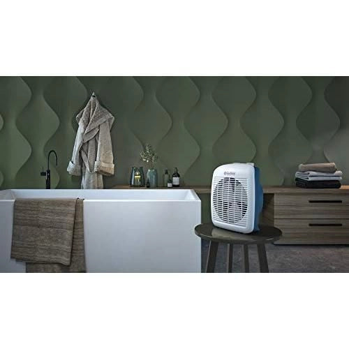 Olimpia Splendid Caldo Relax Interno Blu, Bianco 2000 W Riscaldatore ambiente elettrico con ventilatore
