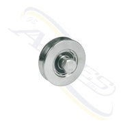 RUOTA PER CANCELLI - 2 CUSCINETTI A SFERA - GOLA "V" Misura: 120MM