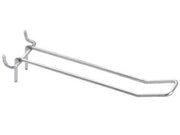 GANCI A SOSTEGNO DOPPIO LARGHI PER PANNELLI FORATI- - ø mm.3,8x5x400 l. - 10 pezzi
