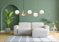 Lampada Gold APP1662-5CP