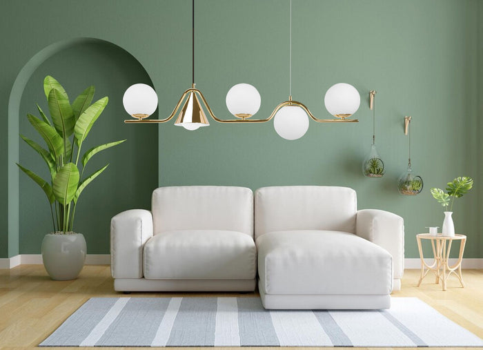 Lampada Gold APP1662-5CP