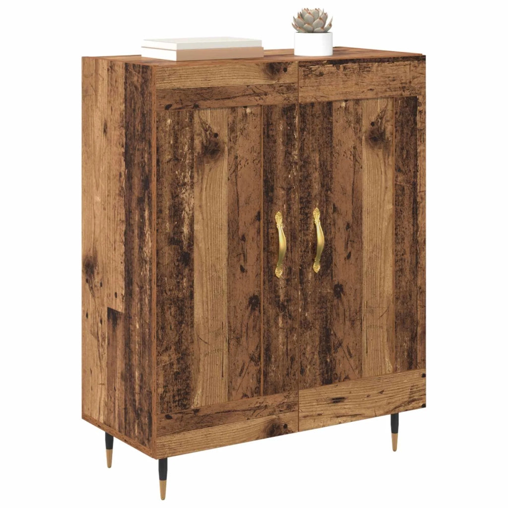 Credenza | Madia | Buffet da pranzo | Armadio da pranzo Legno vecchio 69,5 x 34 x 90 cm Legno multistrato