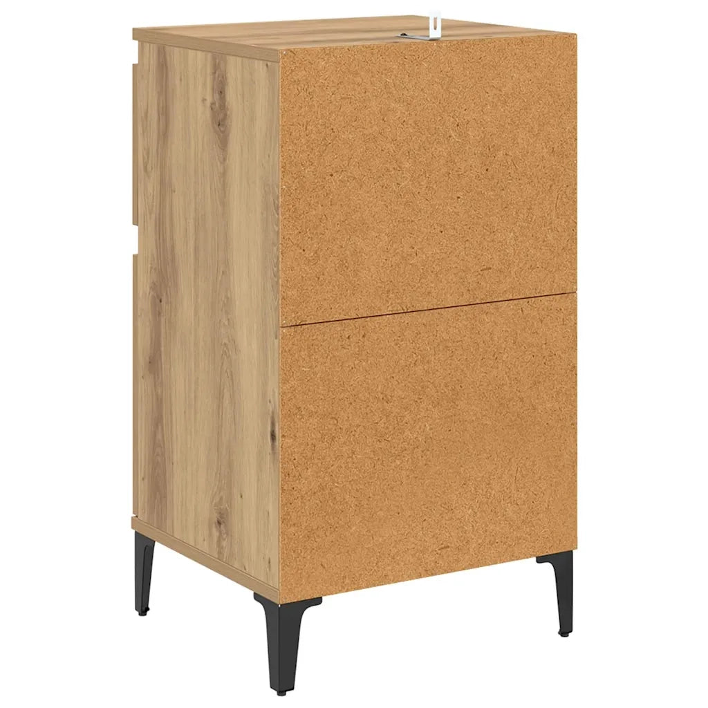 Armadio da Notte Rovere artigianale 40 x 35 x 70 cm 881253