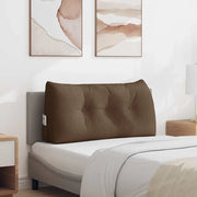 Cuscino per Schiena Marrone 100 x 24 x 50 cm Tessuto