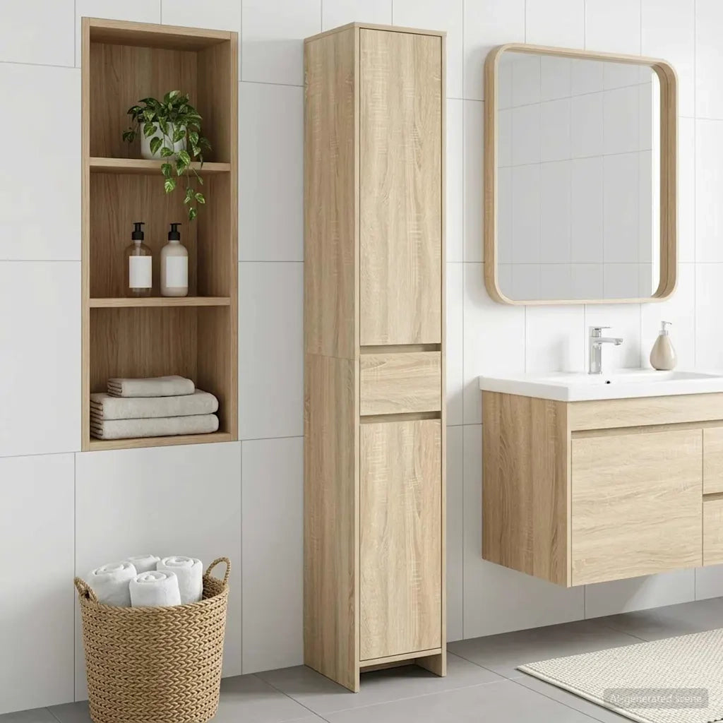 Mobile da Bagno Rovere Sonoma 30 x 33 x 190 cm