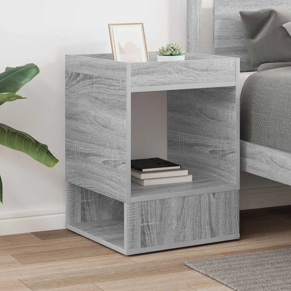 Tavolino Grigio Sonoma 40 x 40 x 56 cm Legno ingegnerizzato 890954