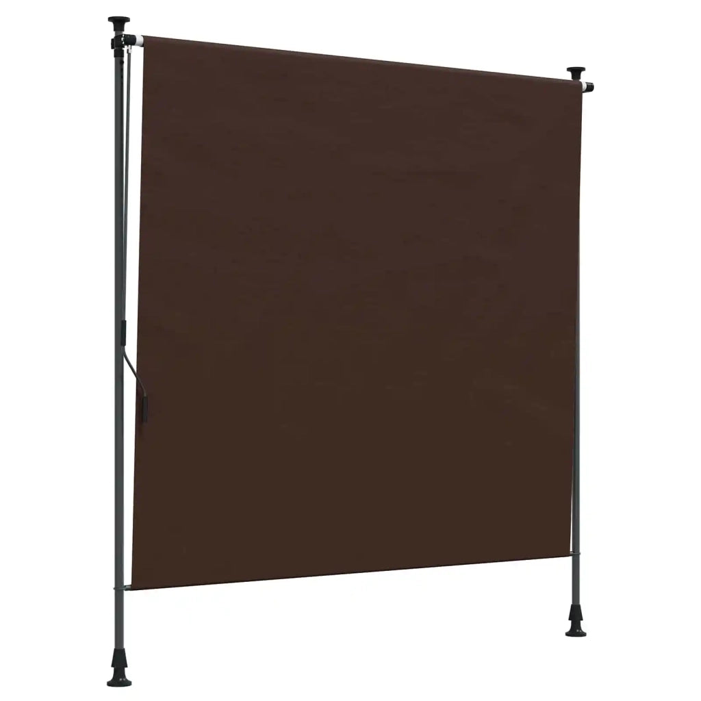 Tenda a Rullo Esterna Marrone 100 x 270 cm