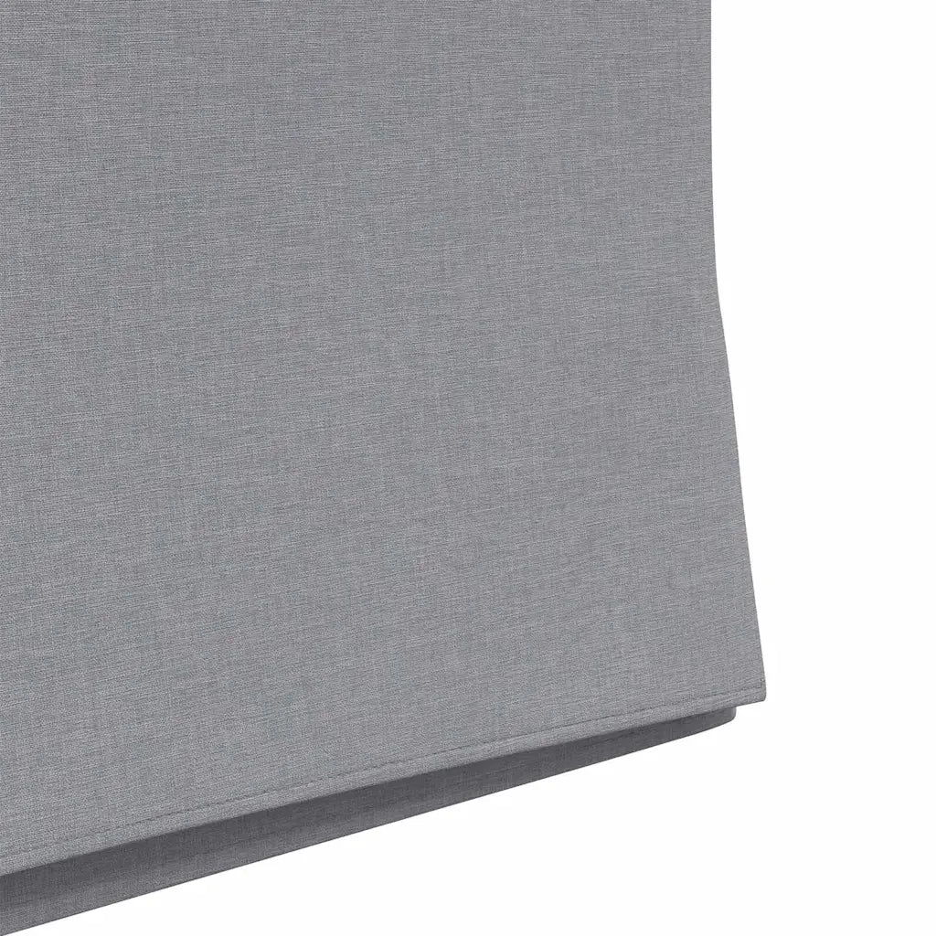 Sedie da pranzo 2 pcs Grigio chiaro 57 x 67 x 95 cm Tessuto