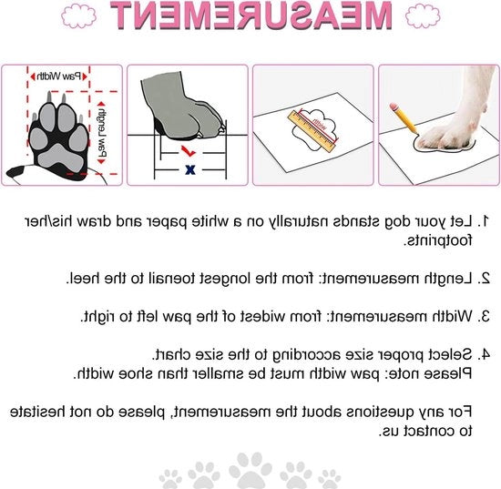 Zoccoli antiscivolo per piccoli cani - Calzature per cuccioli - Protezione per zampe - Facili da indossare - Utilizzo quotidiano