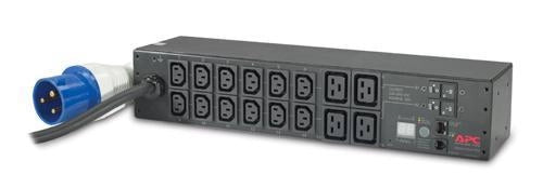 Apc ap7822b unità di distribuzione dell'energia (pdu) 16 presa(e) ac 2u nero