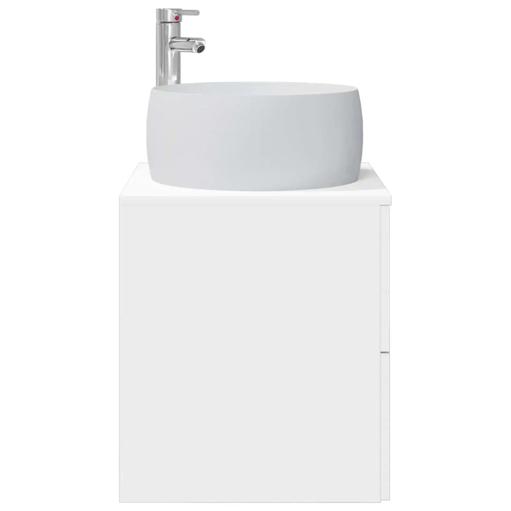 Mobile Lavabo da Parete Bianco 49,5 x 44,5 x 66 cm 890310